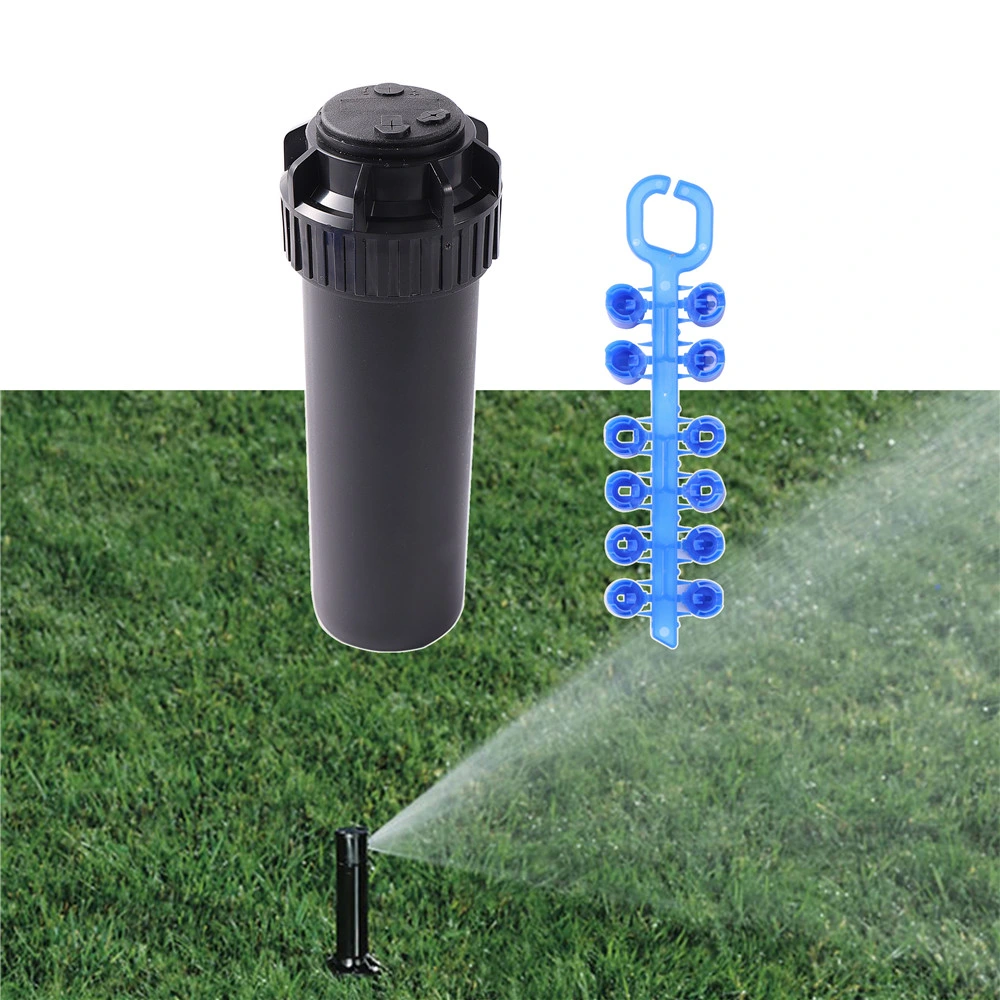 G3/4" Lifting Type Buried Rotating Sprinkler 40~360 Adjustable Pop-up Sprinkler Lawn Football Field Turf Irrigation Nozzle